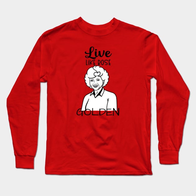 Golden girls t-shirt Long Sleeve T-Shirt by Hitamshop